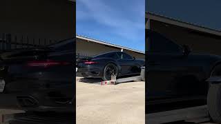 2014 Porsche 911 Turbo S on a Timpte EZ Load Drop Deck Trailer [upl. by Shipman688]