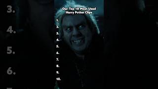 Our Top 10 MOST Used Harry Potter Clips shorts harrypotter [upl. by Neersin]