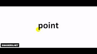 French pronunciation  point [upl. by Iasi]