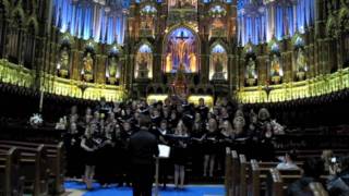 The Biebl quotAve Mariaquot at Notre Dame Basilica in Montreal [upl. by Hally]