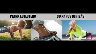 PLANK EDZĂ‰STERV  OLDAL PLANK  30 NAPOS EDZĂ‰STERV HASIZOM ERĹSĂŤTĂ‰S  2020 PLANK [upl. by Abdella75]