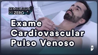 Exame Cardiovascular Pulso Venoso  Semiologia do ZERO [upl. by Darya]