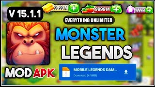 Monster Legends Mod Apk v1511 Gameplay  Monsters Legends Mod Menu v1511 [upl. by Seleta520]