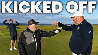 Hilarious golf match until it all KICKED OFF [upl. by Valma108]