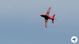 NEW ITALIAN RC SPORT JET ZEFIRO 3m DEMO FLIGHT  Flight 2 [upl. by Aleac]