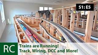 S1 E5 Tracklaying Wiring DCC and More [upl. by Sosthina]