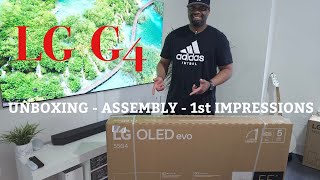 LG G4  UNBOXINGASSEMBLYIMPRESSIONS [upl. by Giwdul]