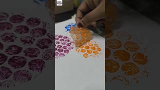 Bubble wrap flowers  waste material reuse trending bubble wastematerialcraft diy shorts [upl. by Ydoj577]