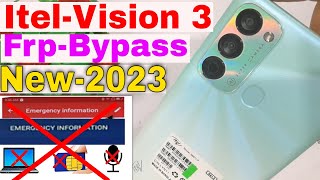 ITEL VISION 3 S661LP FRP BYPASS New 2023  ITEL VISION ALL BYPASS ALL METHOD FAILED NEW WORK 2023 [upl. by Sidnee]