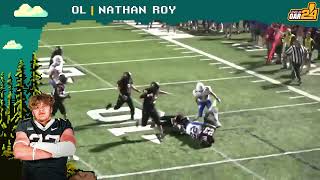 Nathan Roy Highlights Gopher Football Signing Day GrabAnOar24 [upl. by Guenna]