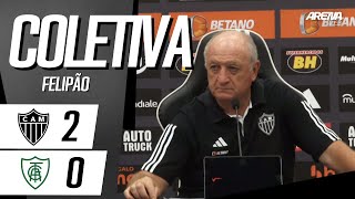 COLETIVA FELIPÃO  AO VIVO  AtléticoMG x AméricaMG  Campeonato Mineiro 2024 [upl. by Higbee]