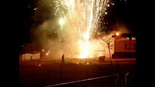 Oxgangs 2012  Fireworks display goes with a bang [upl. by Kenn]