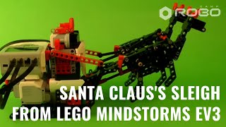 Santa Claus’s Sleigh LEGO Mindstorms EV3 with building instruction by RoboCamp [upl. by Notnek366]