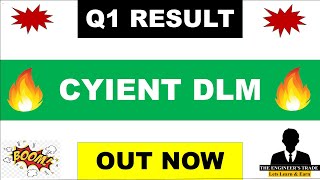 Cyient Dlm Q1 Results 2025  Cyient Dlm Results Today  Cyient Dlm Results  Cyient Dlm Share [upl. by Downing]