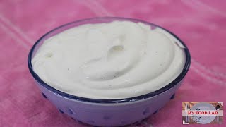 Mayonnaise Recipe in Marathi  मेयोनिज  Failproof  Eggless [upl. by Gage]