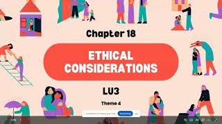 HETP8419 Semester 2 LU3 LO6 Ethical Considerations [upl. by Atir294]