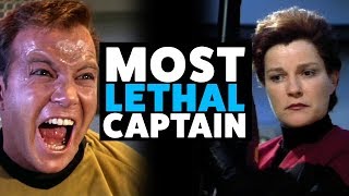 Most LETHAL Star Trek Captains [upl. by Ayerf]