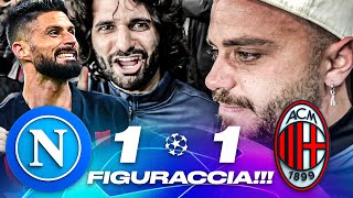 🫣 FIGURACCIA NAPOLI 11 MILAN  LIVE REACTION NAPOLETANI AL MARADONA HD [upl. by Patricia]