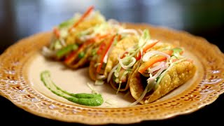 How To Make Tacos  Fenugreek And Potato Tacos  Ruchis Kitchen [upl. by Parrisch]