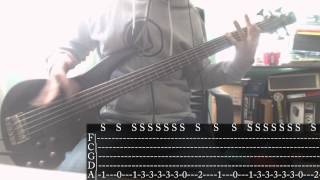 Nu Metals week  02  Korn  Yall Want A Single Bass Cover  Tab [upl. by Gwyn]