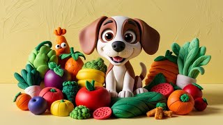 Puppys Food Adventure A Claymation Tale [upl. by Aliakam817]