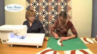 Sew Easy Lesson Curved Seams in Quilts [upl. by Trinity]