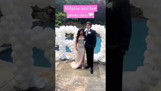 Milania amp Her Prom Date 🤍 shorts rhonj [upl. by Milzie]