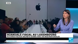 Le scandale fiscal «LuxLeaks» s’invite à l’Ecofin  LUXEMBOURG [upl. by Naesyar]