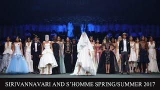 SIRIVANNAVARI amp S’HOMME SpringSummer 2017  VDO BY POPPORY FASHION BLOG [upl. by Edrei]