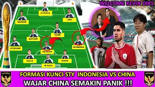 Kejutan Pagi Ini❗ Pildun2026 Makin NyataFormasi NGERI 🔥Timnas Indonesia vs China Hari Ini ⭐ [upl. by Alikee]