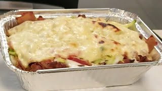 kapsalon maken كاب صالون أكلة ثركية مشهورة بهولاندا بكل اسرارها بالتفاصيل تقديمناديةالفاسية [upl. by Letrice907]