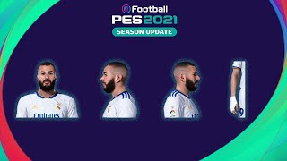 Benzema Face Vol 2  Pes 2021 [upl. by Mansfield]