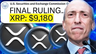 XRP RIPPLE RIPPLE VS SEC IS OVER XRP 9180 GUARANTEED NOW  RIPPLE XRP NEWS TODAY [upl. by Beryle]