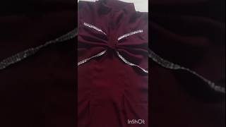 New neck Design frock  frock new neck silai  neck  short viral trending neck frock [upl. by Naida]