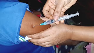 IM Intramuscular Arm injection Push Dexamethasone injection Video 24 Ep 51 Anik Health Tips [upl. by Aicilegna]