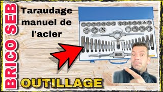 Comment tarauder un filetage à la main facilement [upl. by Kcirdlek]