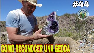 ES UNA GEODA O UNA PIEDRA COMÚN Aprendé a reconocer cristales y minerales con Hijo de la Pacha 44 [upl. by Dhiren]