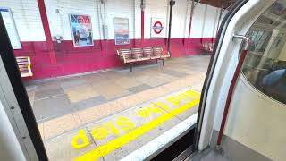 London Underground travelling from Wembley north to Wembley Central on the Bakerloo line [upl. by Sunday]