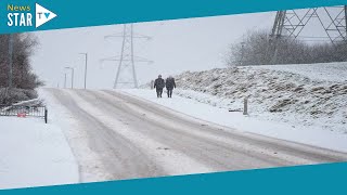 Scotland weather maps predict 7 day snow bomb as 14 inches to fall in one day [upl. by Anerhs]