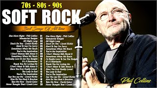 TOP 100 Greatest Hits Soft Rock  Phil Collins Rod Stewart Eric Clapton Lionel Richie Bee Gees [upl. by Edge]