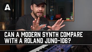 NEW Dreadbox Nymphes Synthesiser  How does a Modern Synth Compare with a Vintage Roland Juno106 [upl. by Krischer270]