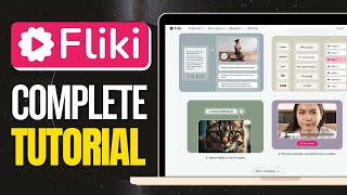 How To Use Fliki AI  Complete Tutorial [upl. by Llekcm]