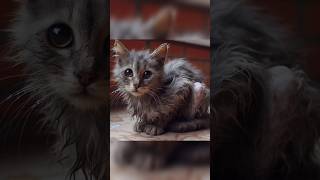 🔥Before And After Cat 😺😻 shorts cat kitten kitty [upl. by Rossi]