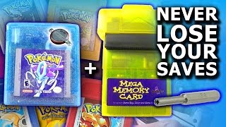 HOW TO BACK UP YOUR POKÉMON GAMEBOY COLOR SAVES amp REPLACE THE BATTERY Gold Silver Crystal etc [upl. by Aikel]