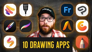 Which Drawing App Is Best For iPad Windows and Android Tablets [upl. by Adnih]