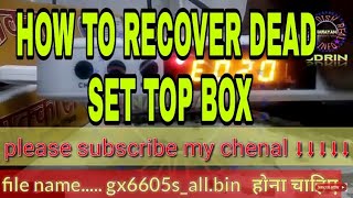 HOW TO RECOVER DEAD SOLID 636363066303PRO RIPER SOLID BOX 636363036303pro part 1 [upl. by Ferde]