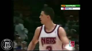 Remembering Drazen Petrovic Careerhigh 44 points against Hakeem Olajuwon amp the Houston Rockets [upl. by Lexie]