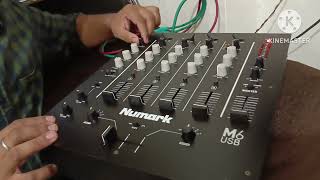 DJ MIXER numark M6 competition level ka output  Kaise kare setting Puri jankari with details [upl. by Berey]