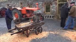 Flax scutching at Laragh Castleblayney [upl. by Theodore283]