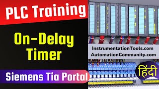 On Delay Timer in Siemens PLC [upl. by Inanak]